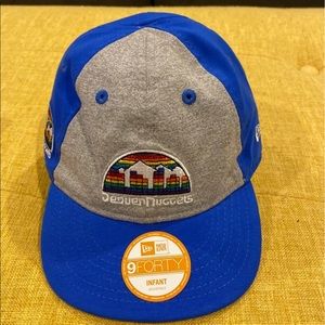 Denver Nuggets New Era 9FORTY Hardwood Classics Infant Hat